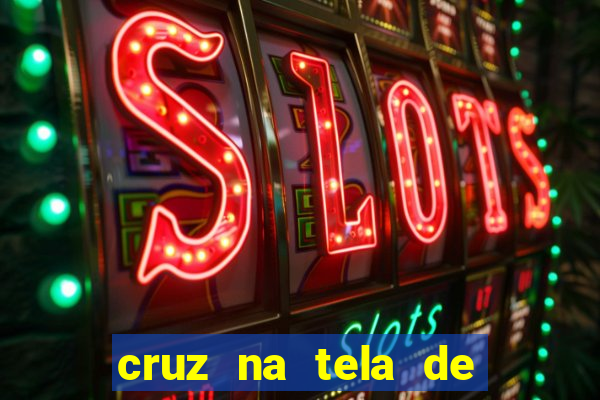 cruz na tela de cruz das